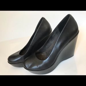 Korks by Kork-Ease platform wedge heels size 10